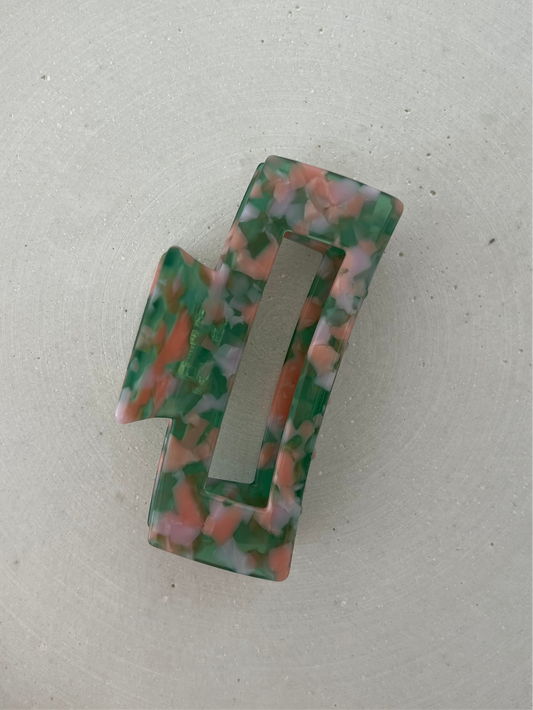 Square - Hair Claw • Bloom