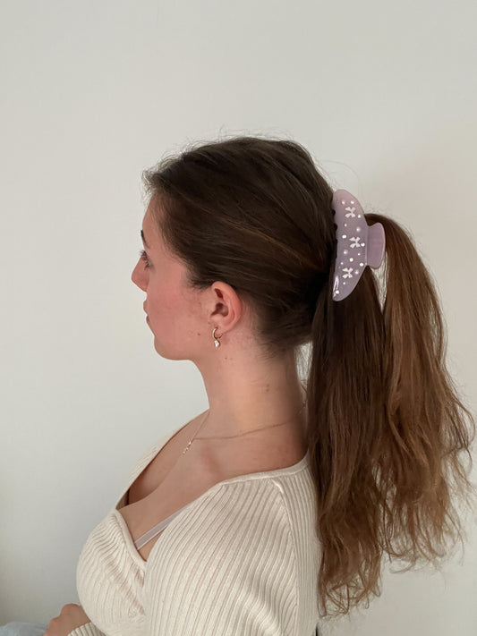 Classic - Hair Claw • Soft Rose