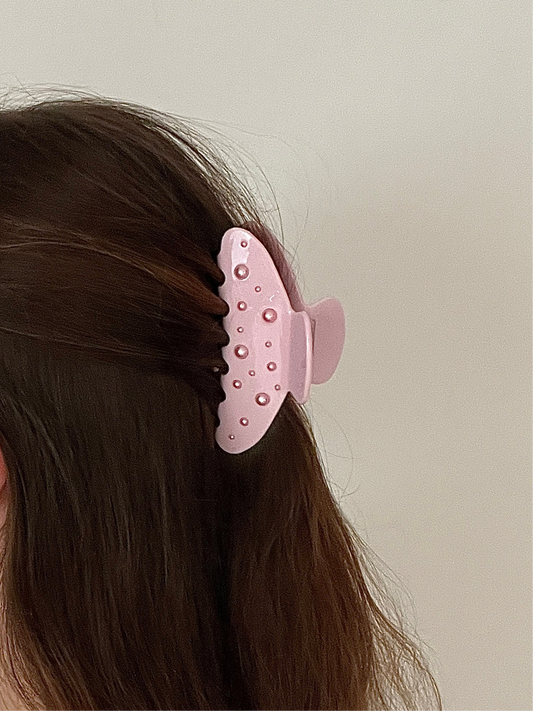 Classic - Hair Claw • Pink Pearly