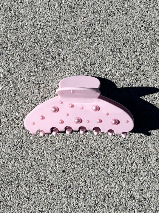 Classic - Hair Claw • Pink Pearly